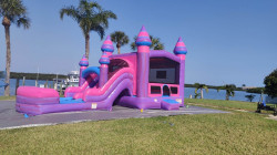 Princess Palace Combo Bounce House