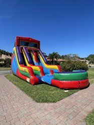 IMG 8908 1718230581 19ft Colors Waterslide(Double Lane)